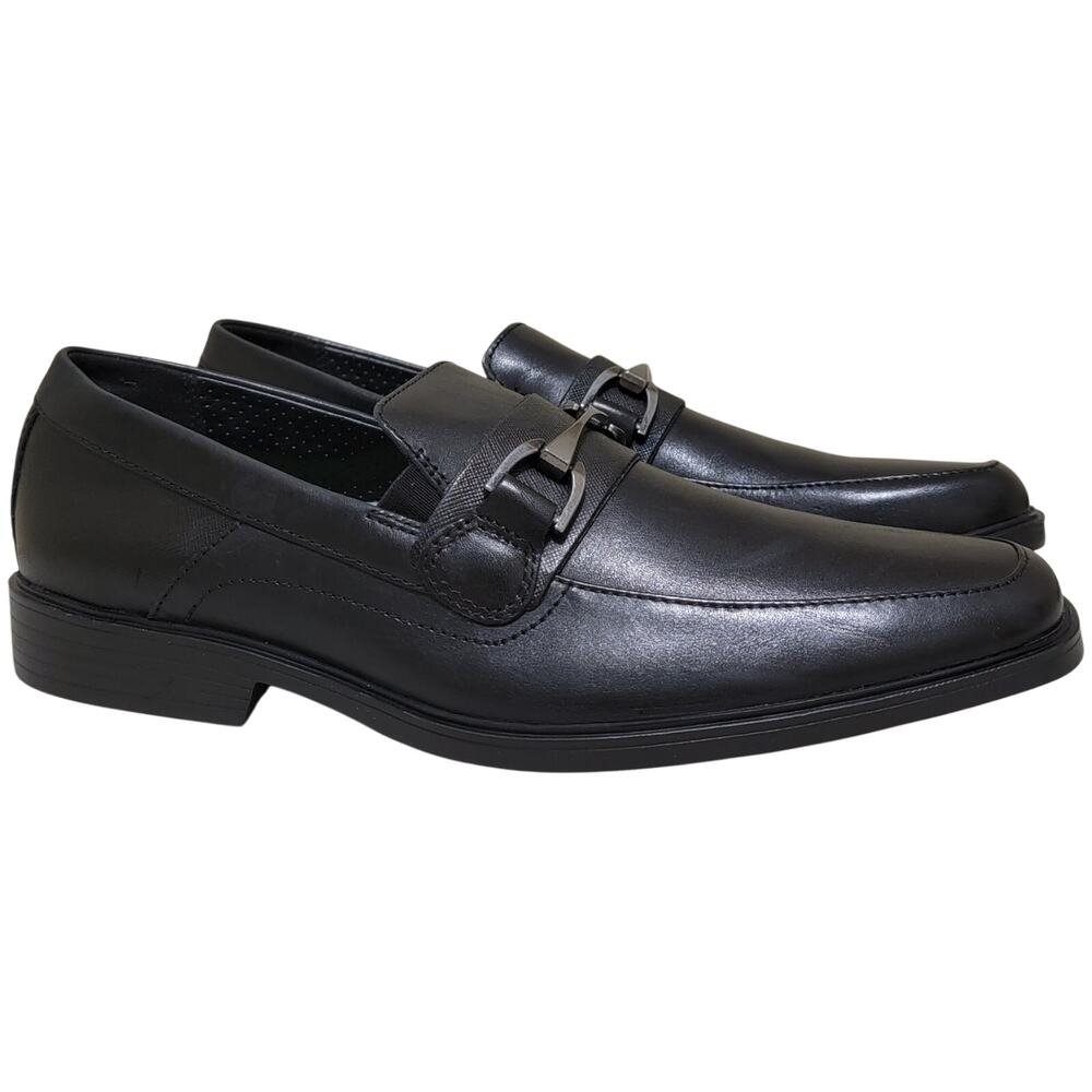 Clarks Men Clarkslite Bit Slip On Horsebit Loafers Size US 8.5M Black Leather
